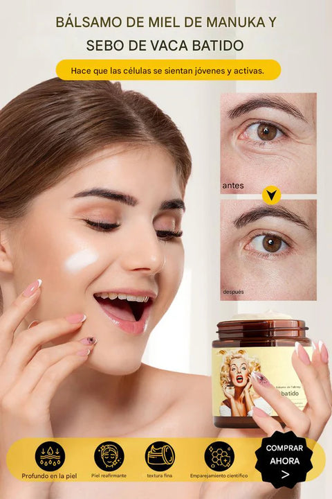 EVIL GOODS – Bálsamo de Sebo de Res Batido y Miel de Manuka 🧴✨