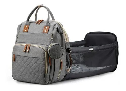 Pañalera Multifuncional Cambiador Bebe Mochila JQ-1